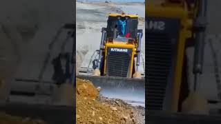 New Dozer Pushing rock 2528 construction [upl. by Gutow644]