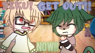 «Deku Get out Now» BkDk🧡💚 Pet Deku AU Neko Deku 🐱💚Angst Read Description ❤︎ [upl. by Barolet103]