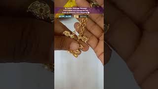 🌸To Order Watsapp Message 95973 80489 With id sk194 or screen shot gold bangles [upl. by Anawk]