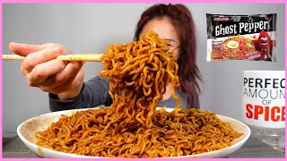 NEW MAMEE DAEBAK GHOST PEPPER MIE GORENG NOODLES l MUKBANG [upl. by Ogden]