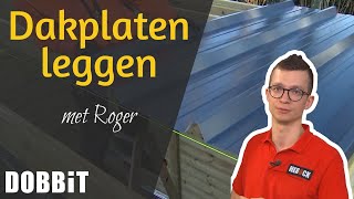 Dakplaten leggen met Roger [upl. by Ibbed]