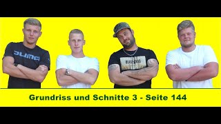 Grundriss und Schnitte 3  Seite 144  Planen einer Garage [upl. by Ahtinak]