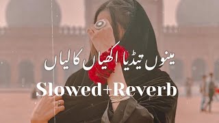 Menu Teriyan Akhiyan Kaliyan Ahmad Nawaz Cheena New Song SlowedReverb2023 [upl. by Omura]