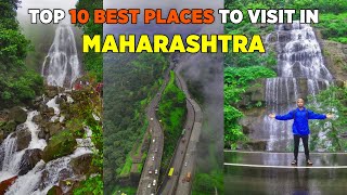 MAHARASHTRA  Top 10 Best Places to Visit in Monsoon  Maharashtra Tourist Places [upl. by Chandos]