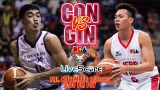 🔴PBA LIVE  GINEBRA VS CONVERGE  LIVE SCOREBOARD amp PLAY BY PLAY  COMMENTARY [upl. by Norred]