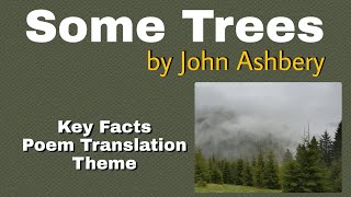 Some Trees by John Ashbery Analysis in UrduHindi Some Trees by John Ashbery explanation [upl. by Enetsirhc]