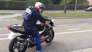 Aprilia RS 250 Wonderfull Exhaust Sound [upl. by Nuhsyar]