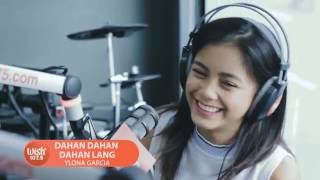 Ylona Garcia sings quotDahan Dahan Dahan Langquot LIVE on Wish 1075 Bus [upl. by Yesllek]