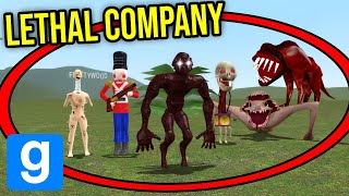 NEW LETHAL COMPANY CREATURES Garrys Mod Sandbox [upl. by Lauryn362]