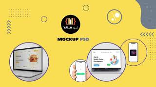 How To Create Mockup By PSD [upl. by Tiffani]