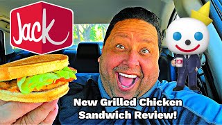 Jack In The Boxs New Grilled Chicken Sandwich REVIEW [upl. by Elna125]