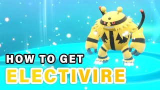 How to Evolve Electabuzz into Electivire ► Pokemon Scarlet amp Violet [upl. by Imoyik]