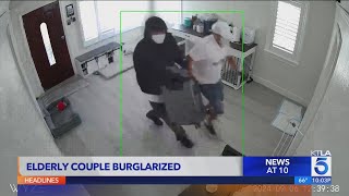 Suspects wanted in Monterey Park burglary series stealing couple’s retirement fund [upl. by Manbahs]