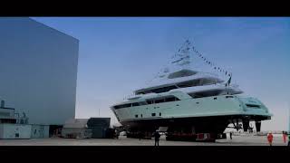 Luxury SuperYacht  50m CRN MY Latona Timelapse [upl. by Nevart]