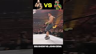 John Cena vs Big Show  WWE Phonk Edit 💀 wwe johncena phonk skull [upl. by Akoek]