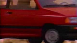 Ford Festiva TV commercial 1988 [upl. by Atsed]