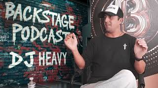 Dj Heavy Fran  Podcast Backstage ✅👌 [upl. by Sofer]