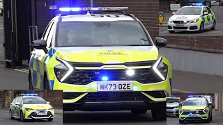 Multiple Merseyside Police Response amp Resolution vehicles responding to emergencies [upl. by Northway]