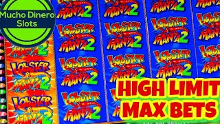 FREE GAMES ON LOBSTER MAINA  HIGH LIMIT MAX BETS [upl. by Musihc]