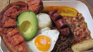 Bandeja Paisa Receta Colombiana  Un reto para Chapis [upl. by Don]