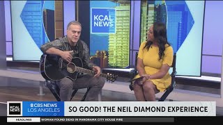 Robert Neary previews his So Good The Neil Diamond Experience tribute show [upl. by Ateerys]