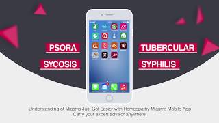 Homeopathy Miasms Mobile app  Insights on Homeopathic Miasms [upl. by Noled]