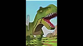 Paleocraft Trex VS Minecraft Warden [upl. by Euqinahs879]