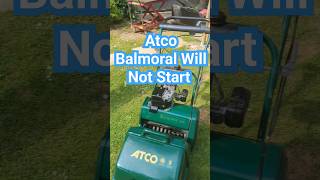 Atco Balmoral Has A Carburetor Problem cylindermower [upl. by Ikilisav]