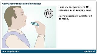 Medicatie toedienen via de luchtwegen met een poederinhalator [upl. by Yehudit]