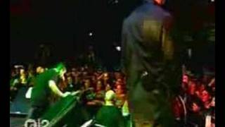 Papa Roach performing  Tightrope  2001 [upl. by Nellahs]