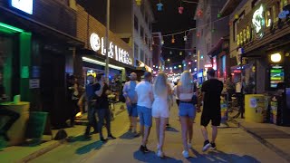 Nightlife in Eskişehir Bar Street Türkiye [upl. by Arrait]