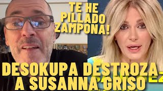 SUSANNA GRISO PROHÍBE esto EN UNA ENTREVISTA y DESOKUPA le PILLA y la pone DE VUELTA Y MEDIA [upl. by Nhaj]