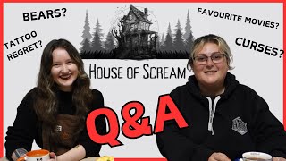 House of Scream QampA  Get to Know US [upl. by Dorren]