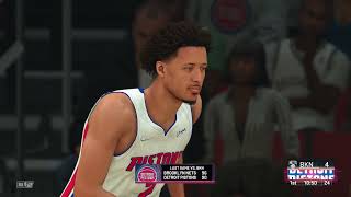 NBA 2K22  Brooklyn Nets vs Detroit Pistons [upl. by Ennyl975]