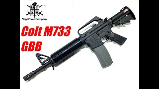 VFCCYBERGUN M733 GBB原廠開箱測試 [upl. by Tedra99]