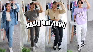 Super Cute Nasty Gal TryOn Haul Fall Pieces [upl. by Franckot507]