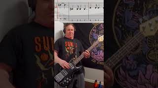 Bass Lesson  Bass TAB  Woodbine by Windhand basstabs bassguitarriffs bassplayer [upl. by Chainey604]