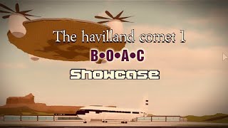 The havilland comet 1 Showcase en plane crazy roblox [upl. by Liz]