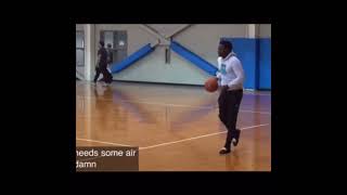 Exploding Basketball Prank prank [upl. by Starlin]