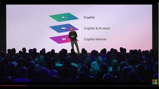 Microsofts Satya Nadella Says quotCopilotquot 61 Times During London Keynote And The Stock Moves Higher [upl. by Narol]