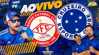 🔴 TOMBENSE X CRUZEIRO  SEMIFINAL CAMPEONATO MINEIRO  JORNADA ESPORTIVA CRUZEIRO SPORTS AO VIVO [upl. by Spiegel113]