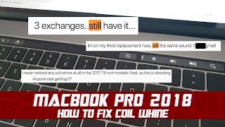 How to Fix Coil Whine High Pitch Screeching on Your New MacBook Pro [upl. by Assadah578]