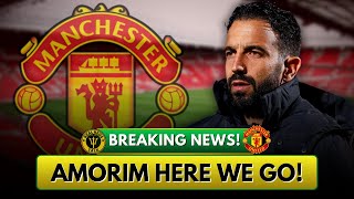 RUBEN AMORIM IS THE NEW MANCHESTER UNITED MANAGER OFFICIAL Here We Go BREAKING NEWS LIVE [upl. by Ard]