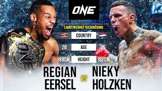 Regian Eersel vs Nieky Holzken  Full Fight Replay [upl. by Balch671]