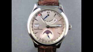 JaegerLeCoultre Master Control Triple Date Moonphase  Paul Pluta Prestige Watch Review Special [upl. by Aneem]