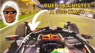 Checo Pérez Se Pone Sarcástico En Medio De La Carrera  Bahréin 2024 [upl. by Tnomal99]