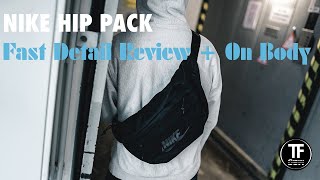 NIKE HIP PACK Fast Detail Review On Body [upl. by Cerf]