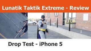 Lunatik Taktik Extreme Case  Batman Does the Drop Test  iPhone Cases [upl. by Icats564]