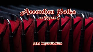 Accordion Polka  5393 improvisation [upl. by Hairas]