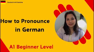 How to pronounce in German  die Aussprache German Pronunciation Rules PartI [upl. by Augustina]